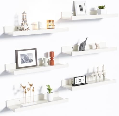 How to create eye-catching, elegant display of diplomas, medals, and trophies? upsimples Floating Shelves for Wall, Wall Shelves for Decor Stora...