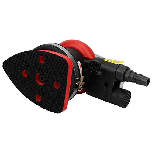 WJIN Hand-Elektrowerkzeug, Luft-Exzenterschleifer, dreieckig, Schleifpapier, Polieren, Schleifmaschine, Handwerkzeug – Bild 7
