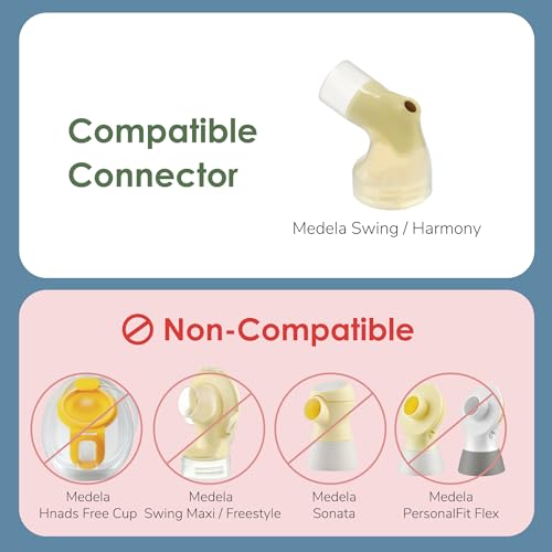 Tubing compatible con extractor Medela Swing, 1 unidad miniatura 4
