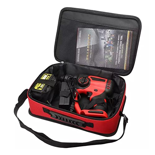TEMSOOM 88VF Bohrhammer Multifunktions-Elektrobohrhammer Lithium-Elektrohammer Hochleistungs-Bohrmaschine mit Tasche… – Bild 5