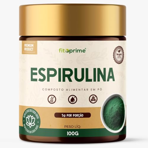 Espirulina 100% Pura em Pó 100g
