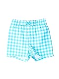 RUGGEDBUTTS Boys Classic Gingham Swim Trunks - UPF 50+ Sun Protection Fashion Swim Trunks