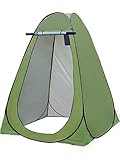 Shower Privacy Toilet Tent Beach Portable Changing Dressing Camping Pop Up tents Room Sun Sunshade Baby Outdoor Backpack Shelter Canopy (GREEN)