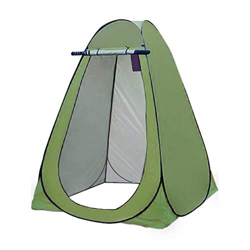 Shower Privacy Toilet Tent Beach Portable Changing Dressing Camping Pop Up tents Room Sun Sunshade Baby Outdoor Backpack Shelter Canopy (GREEN)