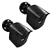 Mounting Set for Wyze Cam (2 pcs Black) - Outdoor Case for Wyze Camera & v2 1080p Full HD w/Screw Mounts - Wyze Waterproof Cover with Wall Mount Bracket - Solid Housing for Wyze Cams by SULLY