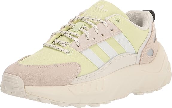 adidas Originals ZX 22 (Little Kid) Off-White/White/Almost Lime 12 Little Kid M