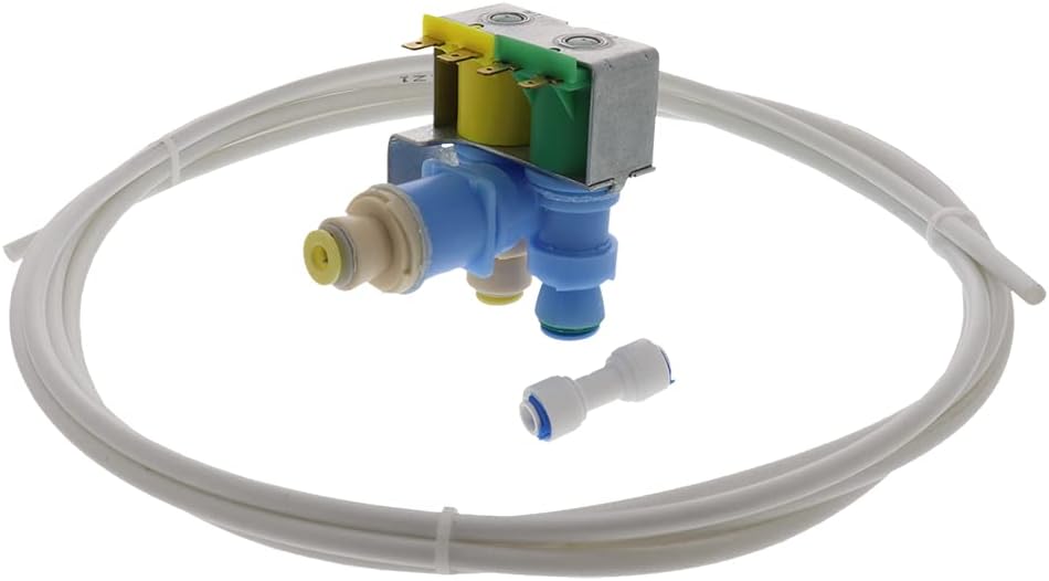 Edgewater Parts W10822681, 4389178 Ice Maker Dual Solenoid Inlet Valve Compatible with Whirlpool and Kenmore Refrigerator
