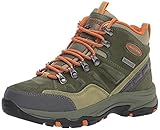 Skechers womens Hiker,Olive,5.5