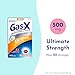 Gas-X Ultimate Strength Gas Relief Softgels with Simethicone 500 mg, Fast Bloating Relief, Anti-Gas, OTC Stomach & Intestinal Gas, Easy to Swallow, 20 Count