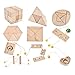 Produktbild B&Julian ® 3D IQ Holzpuzzle10 Mini Knobelspiele Holz Puzzle Set Geduldspiel Rätselspiel Geschicklichkeitsspiel Holzpuzzle für Kinder Erwachsene Ideen Adventskalender