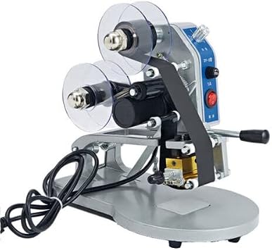 DY-8 Manual Ribbon Coding Machine Hot Foil Stamping Machine Date Code Printer