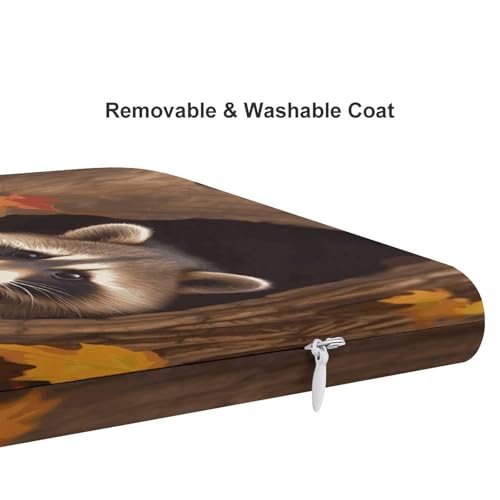 Coussin de sol de méditation en mousse à mémoire de forme imprimé poétique - 5