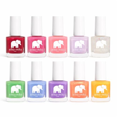 ella+mila Professional Nail Polish Set - Quick Dry...