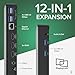 Plugable USB C Triple Display Docking Station | 100W PD, 3x HDMI (1x 4K 30Hz, 2x 1080p 60Hz), 6x USB 5Gbps Ports | Windows, macOS, ChromeOS Compatible - Enhance Productivity with Multi-Monitor Support
