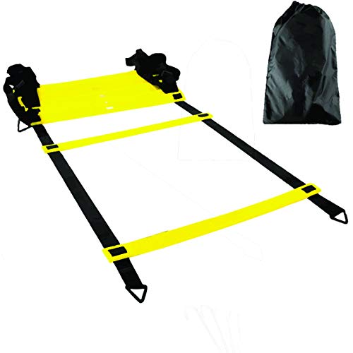 Ronex Sports Escalera de Agilidad Escalera de coordinación para Entrenamiento de fútbol (8)