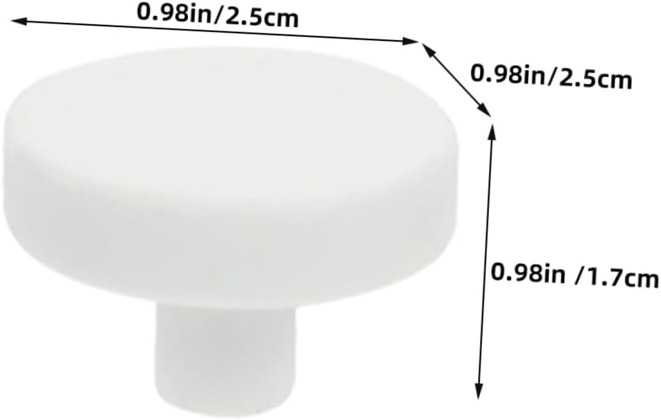 Happyyami 5sets Coral Bases Ceramic Plugs Rack for Fish Tank Aquarium Decor 30pcs*5