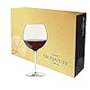 Libbey Signature Balloon Wine Glasses Set of 4, 24 Oz Elegant Large Red Wine Glasses, Red Wine Glass Gift Set for Weddings, Birthdays, and More