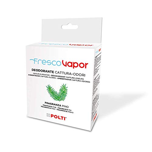 Polti Frescovapor Desodorante para ambientes y captura olores, 2 frascos de 200 ml, plástico