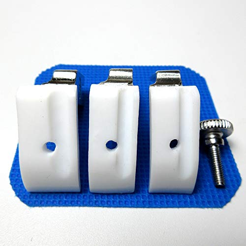 3 sets pie teflón para máquina de coser lateral izquierda miniatura 2