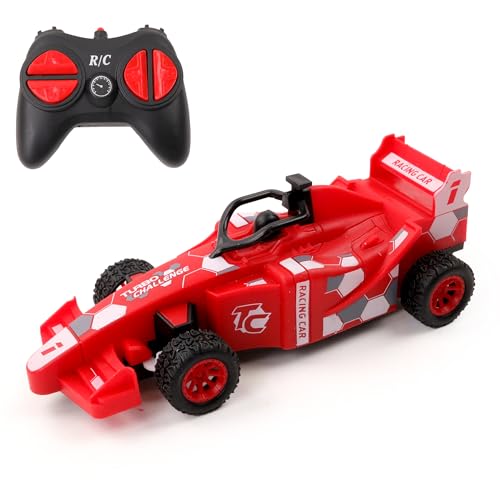 TURBO CHALLENGE   monoplaza   Coche de Carreras   1/24 094420   Coche Teledirigido   Rojo   Pilas no Incluidas   Plástico   Juguete para Niños   Cumpleaños   F1   Carrera   A Partir de 6 años