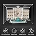 LILIKAKA Display Case for Lego 21062 Trevi Fountain, 43008 Nike Dunk or 80112 Auspicious Dragon, 16.14x8.26x11.81inches (41x21x30cm), Protect Your Collectibles from Dust with a Clear Showcase