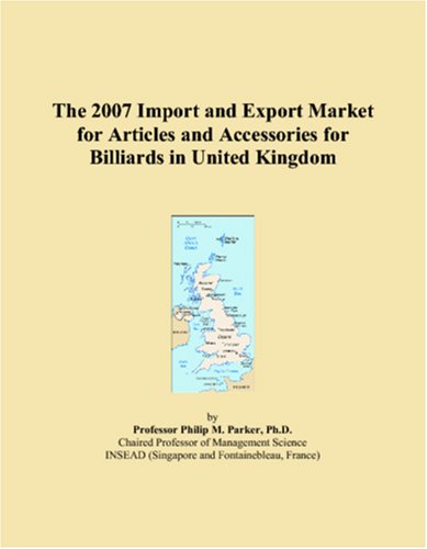 The 2007 Import and Export Market for Articles and Accessories for Billiards in United Kingdom