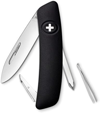 Swiza KNI.0020.1010 D02 Swiss Pocket Knife Black