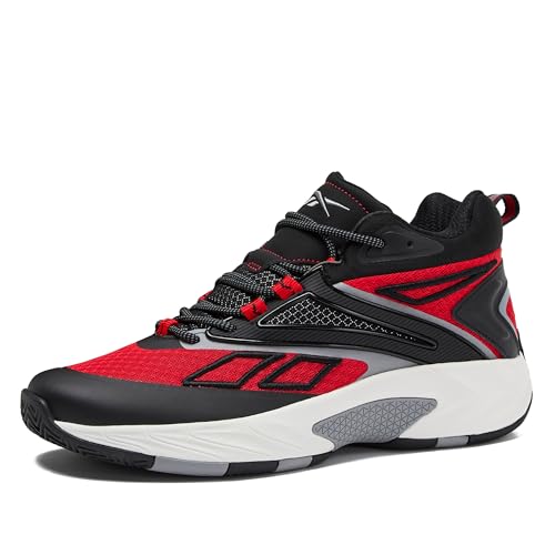 Reebok Zone Breaker �n�C�g�b�v�X�j�[�J�[ �����Y �o�X�P�b�g�{�[���V���[�Y, �W�F�b�g�u���b�N/�t�@�C�A���[���b�h/�����B, 27.0 cm