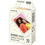 Fujifilm Instax Mini Film Variety Pack – Contact Sheet, Stone Gray, Sprinkles, Rainbow, Pink Lemonade, Mermaid Tail – (10 Sheets) – Compatible with Mini Cameras (Sprinkles / 10 Sheets)