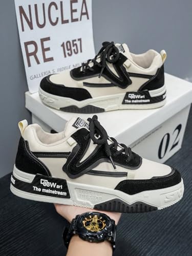 Retro Y2K Chunky Platform PU Leather Sneakers Women Cute Streetwear Shoes Breathable Casual Footwear Trendy Thick Sole Daily Outfit Essential2