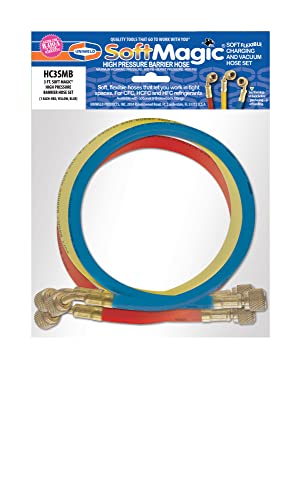 Uniweld Hc3Smb Hose Set 3' Soft Magic Barrier Rd, Yl, Bl #TOP7