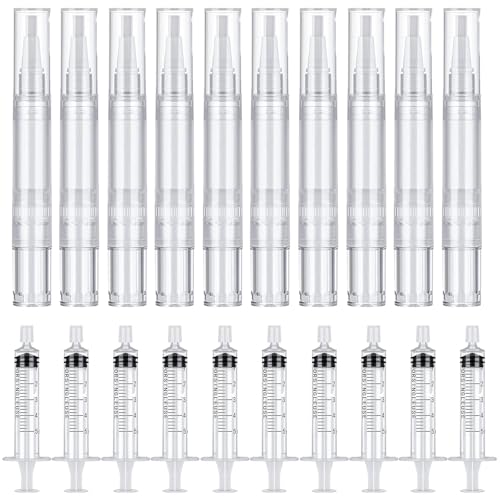 20Pcs Touch Up Paint Pen, Paint Pens for Walls, Paint Pen, Car Touch Up Paint Pen, Refillable Paint Pens, Paint Touch Up Pen Refillable for Walls, for Drywall Cabinets Furniture Repair Nail Makeup