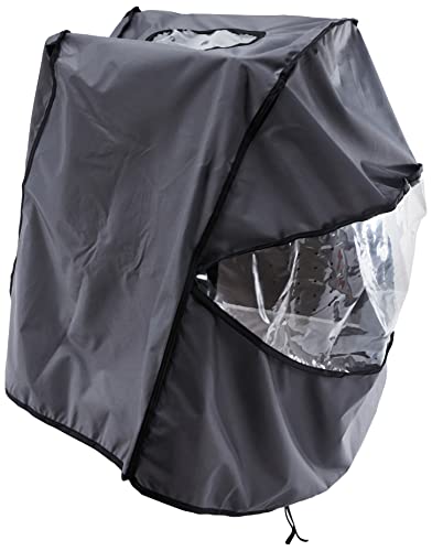 Britax B-Free Stroller Wind and Rain Cover | Easy Install + Air Ventilation + Storage Pouch Included Grey