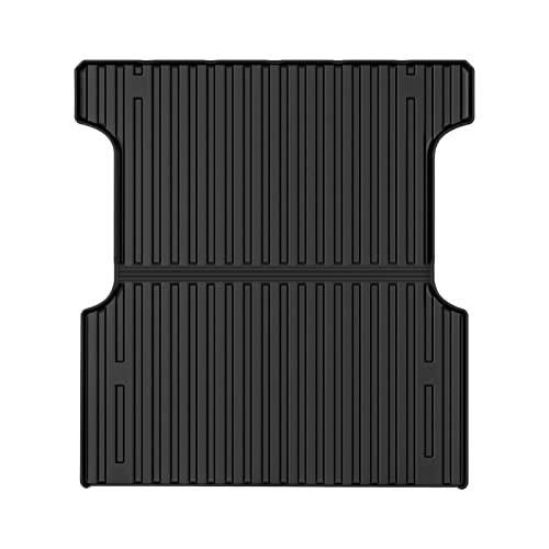 Kust Bed Liner Compatible With Toyota Tundra 2022 2023 2024 5.5 Ft Bed Mat Trunk Floor Mat Cargo Liner All Weather Protection Black #TOP10