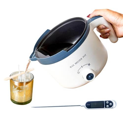 Ksedcon Electric Wax Melting Pot with Thermometer