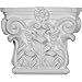 Ekena Millwork CAP08X07X03RC Capital, 8 5/8"W x 7 1/4"H, Factory Primed White