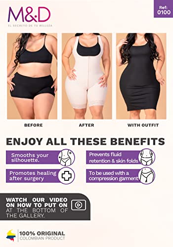 M&D 9100 Tabla Abdominal 360 Ab Board Post Surgery Lipo Foam and Compression Boards for Liposuction Beige4