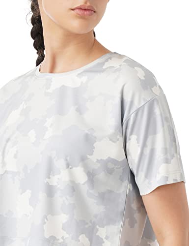 Image of PUMP'D Athleisure Women's Boxy Top for Gym -Lightweight, Anti-Odor, UV Protect, Ultra Soft Seams Cropped Regular Fit |Women for Training Wear | Workout Quick Dry Gym Wear Running Short T Shirt