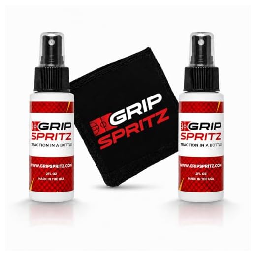 Grip Spritz - #1 Basketball Court Shoe Grip Spray - Shoe Traction Enhancer - Elongates Shoe Life and Increase Performance - Year Round Bundle - Two Bottles of Sneaker Grip Spray Towel Clear