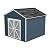 Handy Home Products Rookwood 10x10 Do-It-Yourself Wooden Storage Shed with Floor Brown