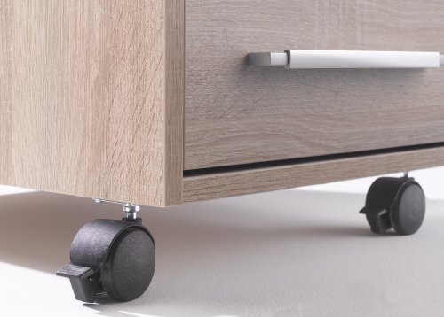 MAJA-Möbel Anstell-Rollcontainer 1714 5525 | In Sonoma-Eiche | 43 x 75 x 80 cm - 17145525 MAJA-Möbel Anstell-Rollcontainer 1714 5525 | In Sonoma-Eiche | 43 x 75 x 80 cm
