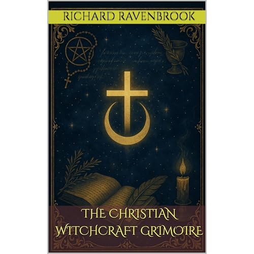 The Christian Witchcraft Grimoire Audiolibro Por Richard Ravenbrook arte de portada