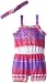 Calvin Klein Baby-Girls Infant Purple Pink Stripes Romper