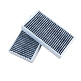 2Pcs Car Cabin Air Filter Conditioner A1648300218 Compatible with Mercedes Benz W164 ML280 ML300