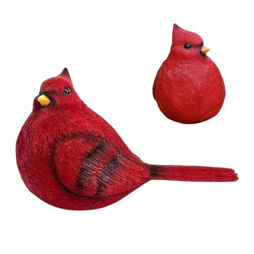 Statue d'oiseau pour étagère, cadeau idéal pour amateurs d'ornements de jardin