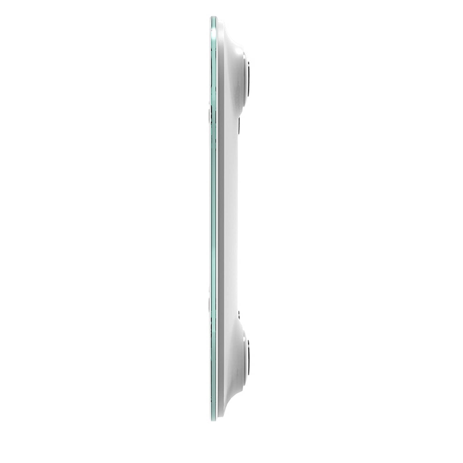 JINGYAN Básculas digitales Escala de peso, escala baño cuerpo digital precisión con tecnología pisada, vidrio templado 6 mm fácil leer retroiluminado LCD Monitor