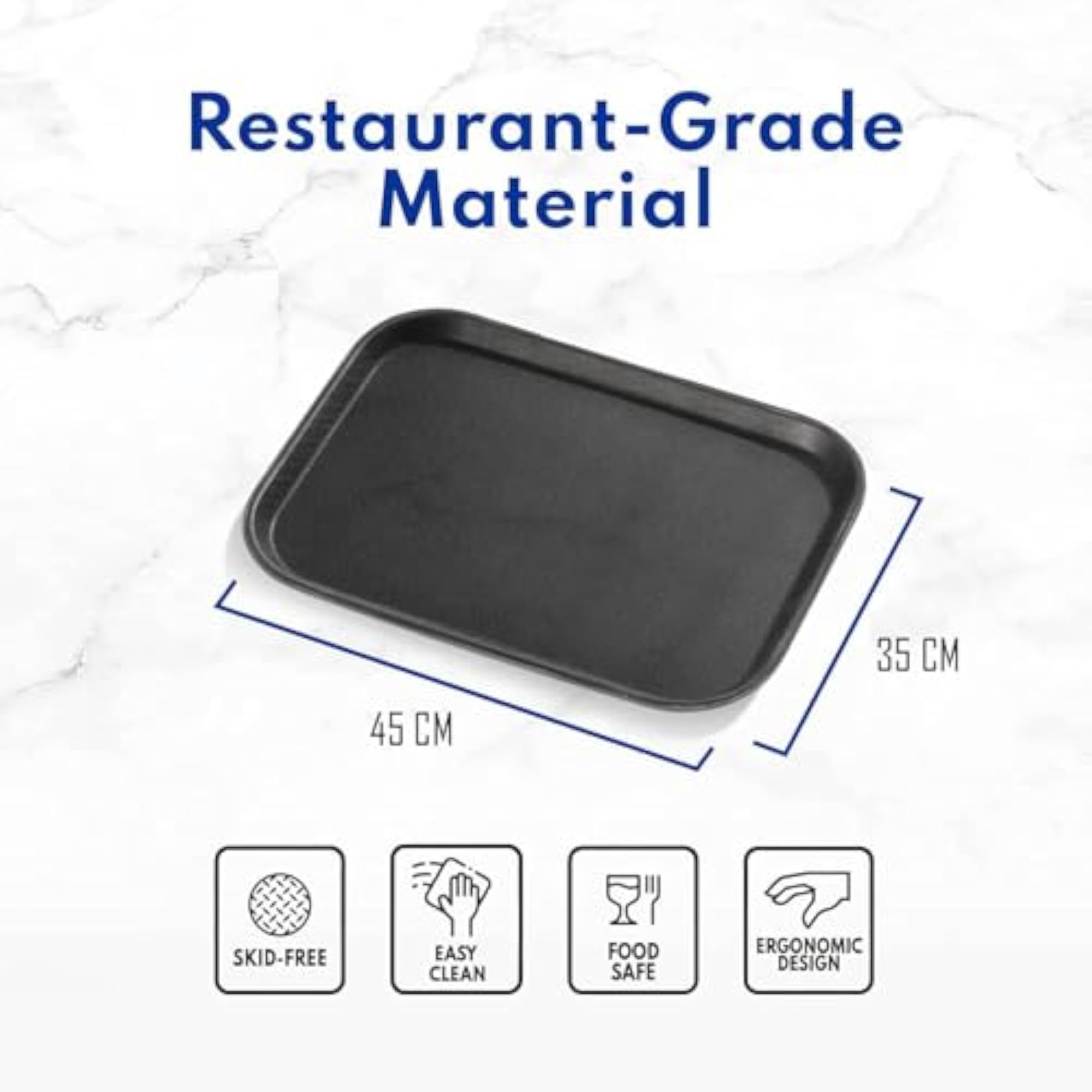 Plastic Rectangular Dish Draining Tray for Kitchen
