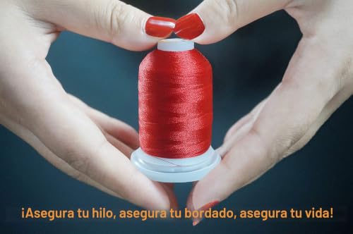 Miniatura 4 de New Brothread 64 Carretes 1000m 1100y Poliéster Bordado Máquina Hilo Para Profesional Entusiastas Del Bordado Y Principiantes