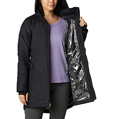 Columbia Jaqueta feminina Crown Point, preta, pequena