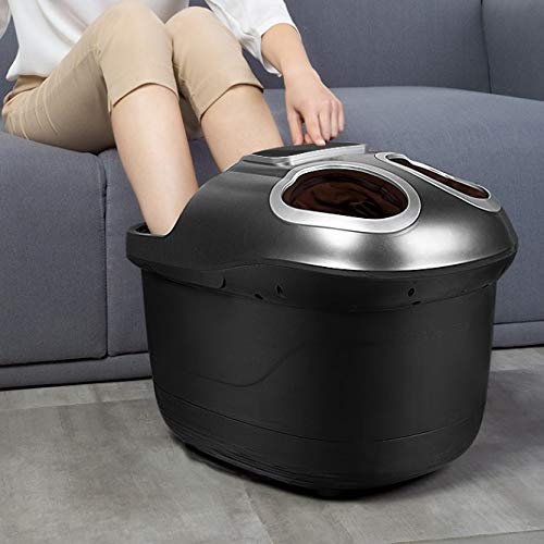 Foot Bath Home Automatic Wash Basin Electric Massage Heating Foam Barrel with the Same Bubble